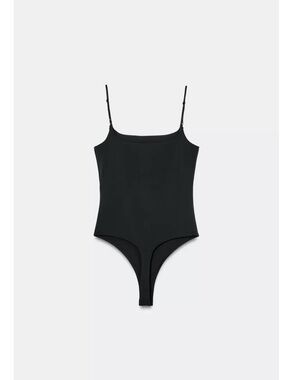 Zara- slim strappy bodysuit